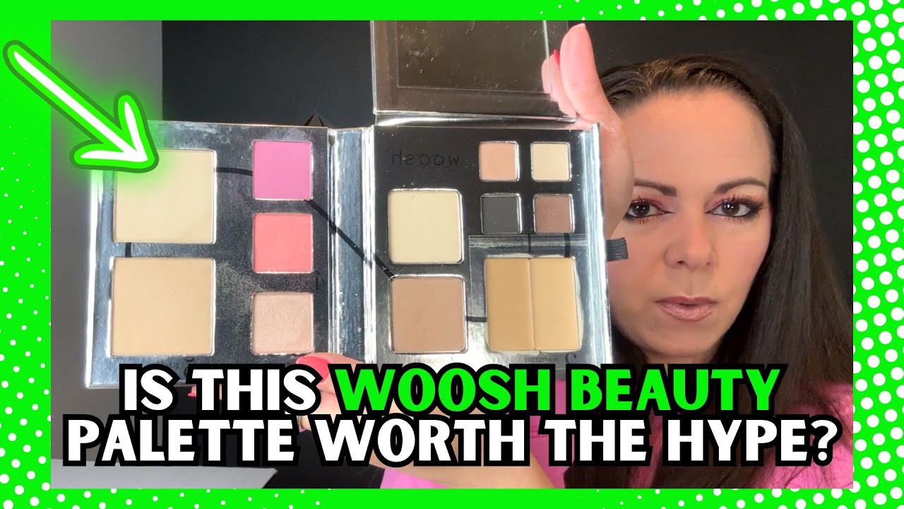 FULL FACE PALETTE | ALL IN ONE PALETTE REVIEW WOOSH BEAUTY | NEW MAKEUP 🎨