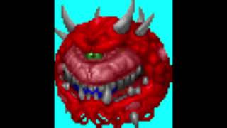 Cacodemon jamming to metal