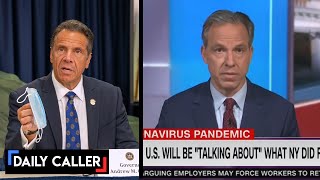 Jake Tapper SLAMS Andrew Cuomo For COVID-19 Victory Lap