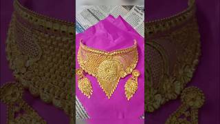 Latest gold necklace set 2024 collection viral jewellery trending shorts shortfeed necklace