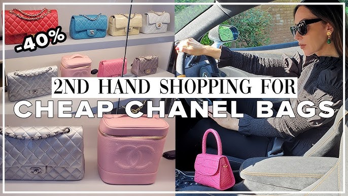 I WENT SHOPPING FOR CHANEL BAGS IN A SECOND HAND STORE! 