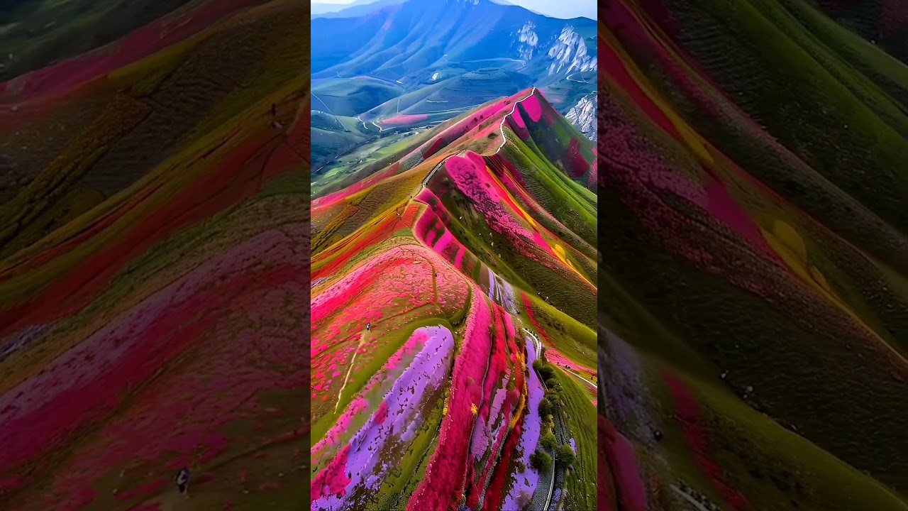 Beautiful Hills View 🌄 | Nature Therapy for Peace of Mind 🍃 | Indian Scenic Views