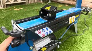 Diy Log Splitter Upgrade Scheppach Hs760Ls One-Hand Operation Mod