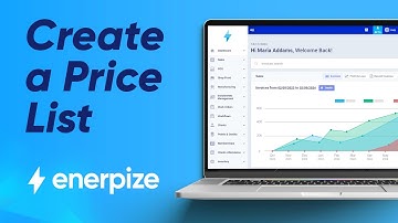 How to Create a Price List for Products and Services in Enerpize