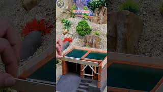 Making a Tiny House! 🏠✨Toyworld_GJ#MiniatureBuilding #viral#Shorts#Trending