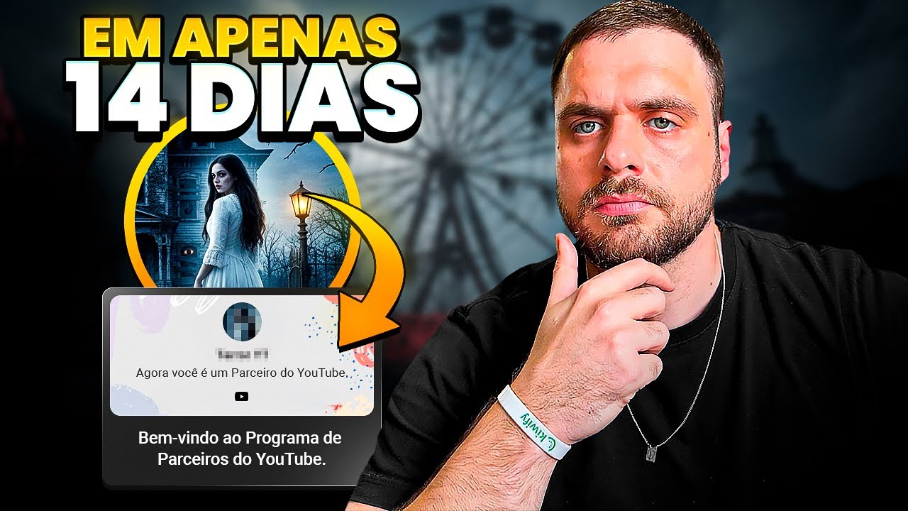 Como eu monetizei um canal de histórias de terror em 14 dias