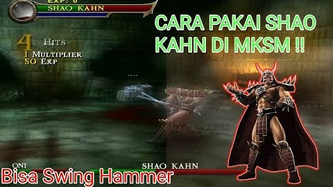 Cara Pakai Shao Kahn Di Mortal Kombat Shaolin Monks !!! Pakai Code Breaker