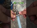 【水道管接続ワザ|配管補強】パイプ継手に金属棒を固定、緩みにくく水漏れ防止~# 暮らしのテク #配管補修