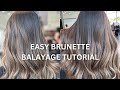 Brunette Balayage Tutorial: How To Blend &amp; Tone