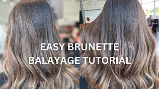 Brunette Balayage Tutorial: How To Blend &amp; Tone