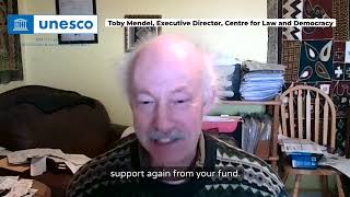Interview with Toby Mendel, Executive Director, Centre for Law and Democracy