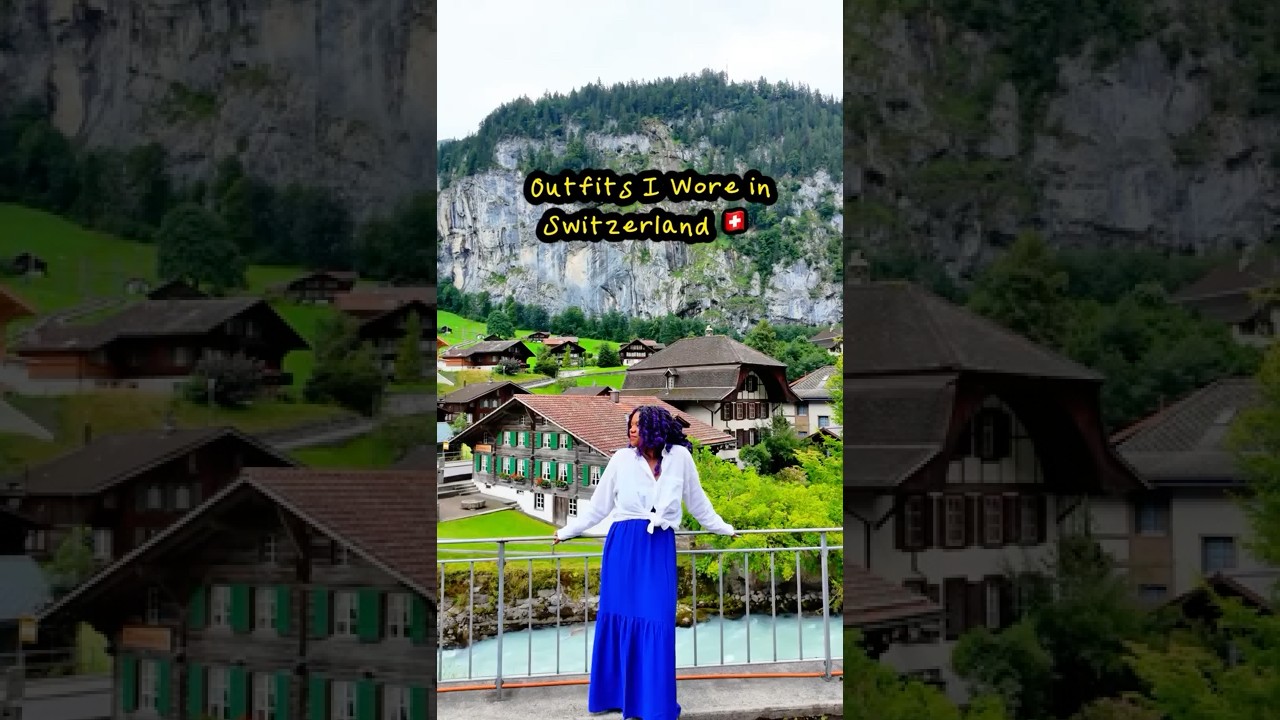 What to wear traveling in Switzerland (in July) 