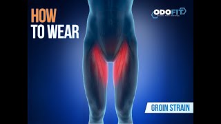 GROIN STRAIN? WEAR IT RIGHT FOR MAX SUPPORT