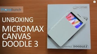 Micromax Canvas Doodle 3 A102 Unboxing and Hands-on Overview