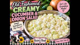 Is This The Ultimate Creamy Cucumber Salad? Let's Find Out