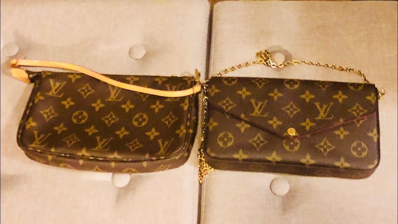 Louis Vuitton Felicie Pochette  Comparing to Pochette Accessoire and How  to Wear! 