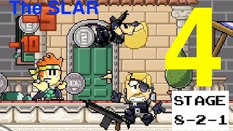 The SLAR-Dan The Man STAGE 8-2-1 | Part 4 - Gameplay