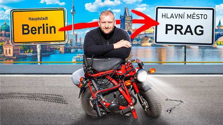 1 HP folding motorcycle tour from BERLIN to PRAGUE