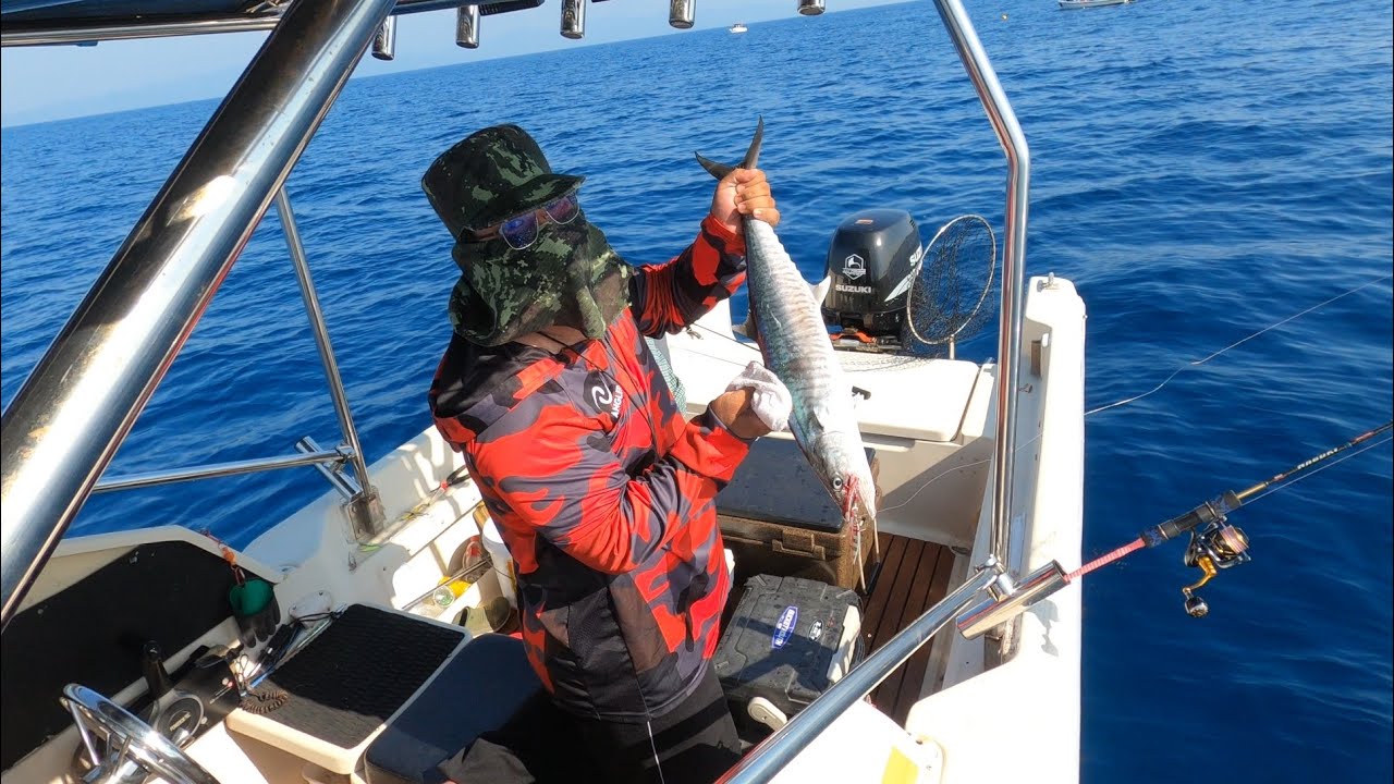 แคสอินทรีกลางอ่าวบ้านปลาทะเลตราด