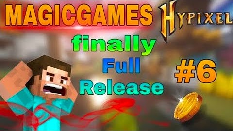 Minecraft Hypixel like server || Finally Magic Games Full Released😍😍 ||