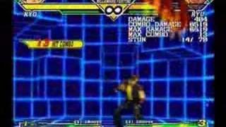 EX Capcom vs. SNK 2 - Kyo combo