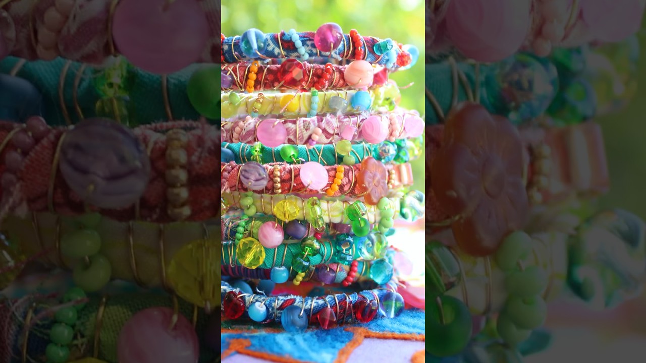 Zip Tie Boho Bangles