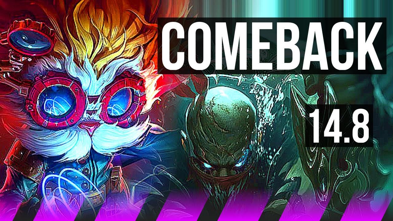 HEIMERDINGER & Ezreal vs PYKE & Tristana (SUP) | Comeback, 47k DMG, 400+ games | KR Diamond | 14.8