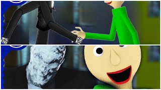 Slender man vs. Baldi's Basics - Video Game Rap Battle | Original vs Animation Comparison by Pico 150 views 1 month ago 2 minutes, 50 seconds