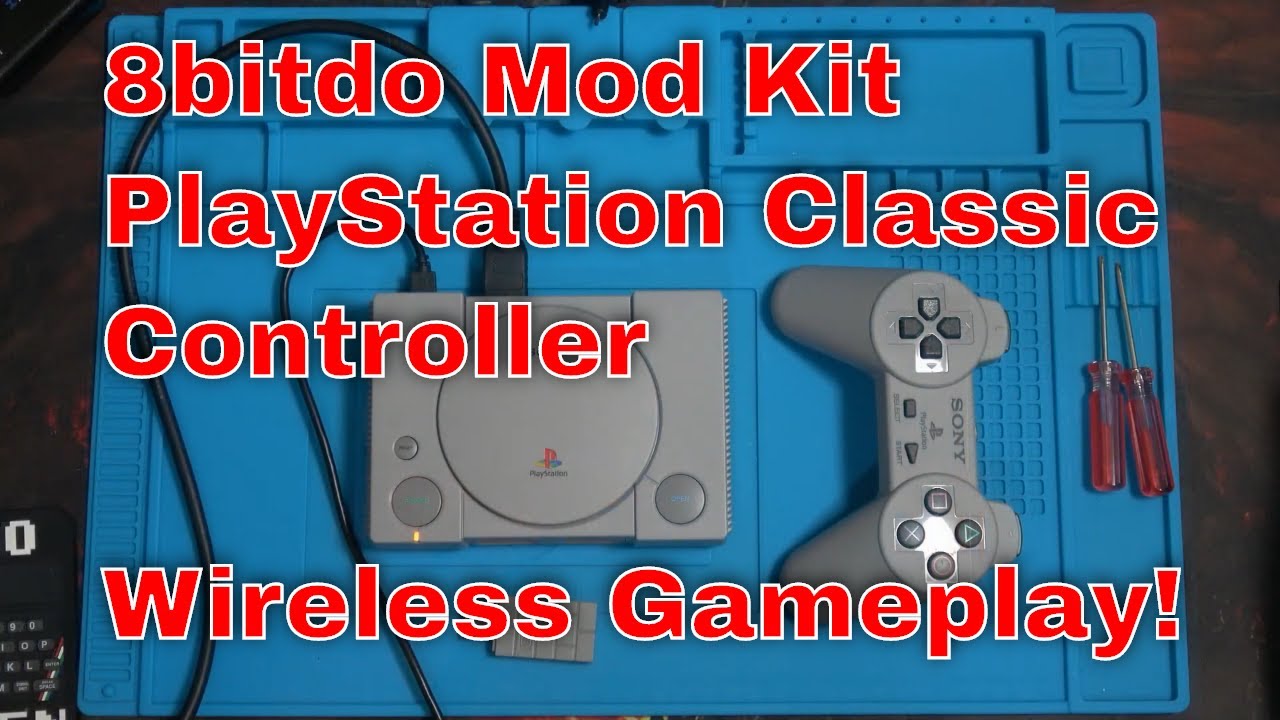 8bitdo Mod Kit Classic Controller - Wireless Gameplay! - YouTube