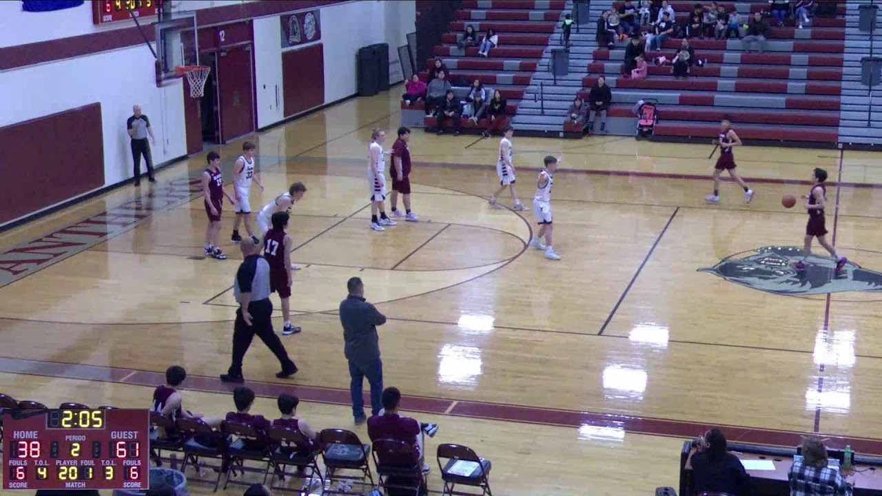 Cass LakeBena High School vs Fosston JV Mens JV Basketball YouTube