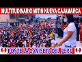 🔴KEIKO FUJIMORI🔴 Multitudinario Mitin Y Una Muchedumbre Acompaña En Caravana Nueva Cajamarca Perú