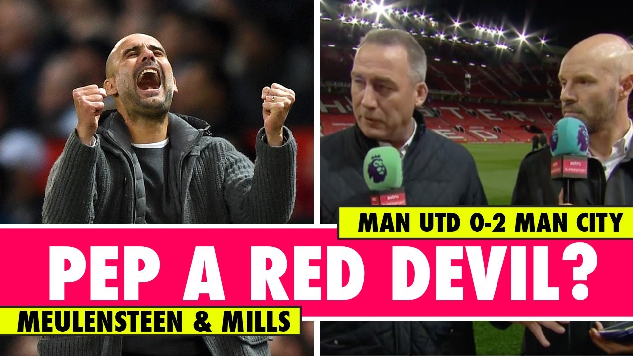 What if Pep Guardiola took over from Fergie? | Man Utd 0-2 Man City | Astro SuperSport uefa champions league predictions