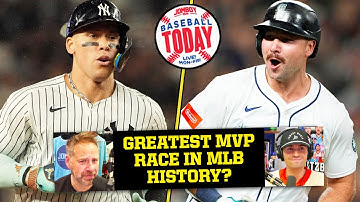 Cal Raleigh vs Aaron Judge: Greatest MVP race ever? | Baseball Today