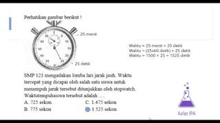 Bedah kisi-kisi un ipa smp tahun 2020 #part1