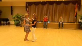 WCS IM  left side pass with man turn, r side pass, reverse whip with catch &