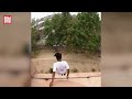 SCHWERER STURZ: Parkour-Sprung in Indien endet mit Absturz aus mehreren Metern
