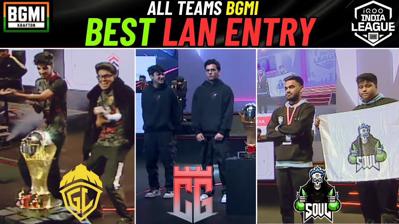 Soul Godlike Tx All Teams LAN ENTRY | Iqoo Lan Event Entry ...