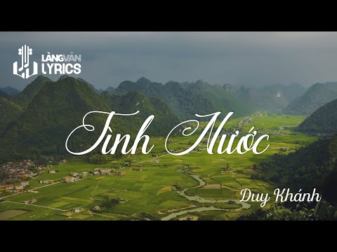 Ver Tình Nước | Duy Khánh | Official Làng Văn (Lyrics) no YouTube Ver Tình Nước | Duy Khánh | Official Làng Văn (Lyrics) no YouTube