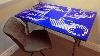 Making a massive Circuit board for a table top