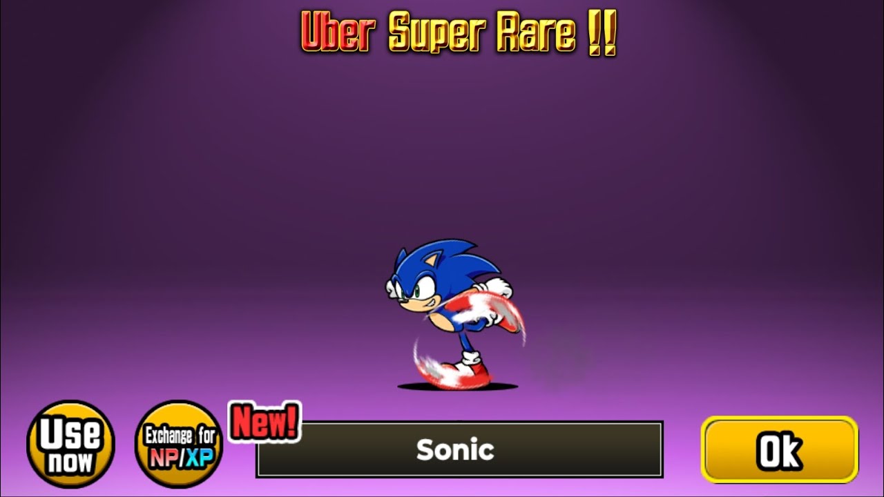 Getting Sonic Uber from a single rare ticket!!!! 
