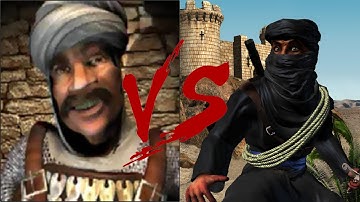 Stronghold Crusader  I Nizar vs Sultan 1v1