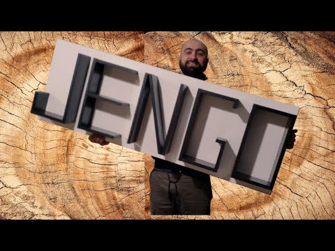 JENGO - ს დამზადება @JENGOBANG  - თვის (დეკორატიული თაროს დამზადება, ავეჯის დამზადება)