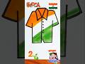 India 🔥 flag 🇮🇳❤️ colour video #independenceday #nationalflag #flagdrawing #indianflag #video #flag