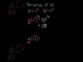 Derivative of Square Root x (Made Simple) #calculus1