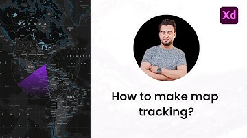 Adobe xd : How to make map tracking?