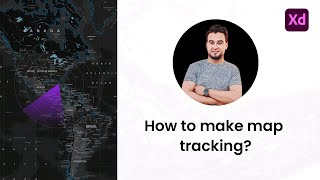 Adobe xd : How to make map tracking?