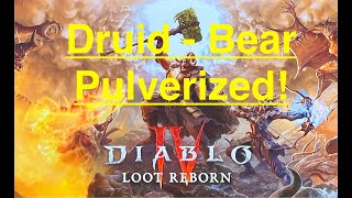 Diablo 4 Season 4 Late Start but going hard! Solo PULV druid! Going 2 be OP