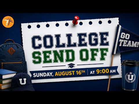 8.16.26 - CAROLINA LIVE - College Send Off Sunday - Dr. Cedric T. Brown
