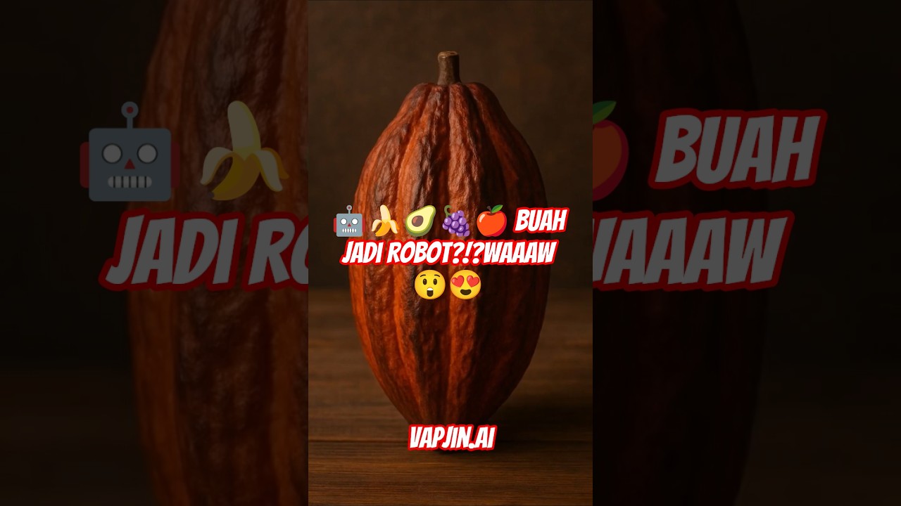 🤖🍌🥑🍇🍎 Buah Jadi Robot?!?WAAAW😲😍 