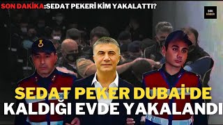 Sedat Peker Dubaide Kaldığı Evde Yakalandı.sedat Pekeri Kim Yakalattırdı.